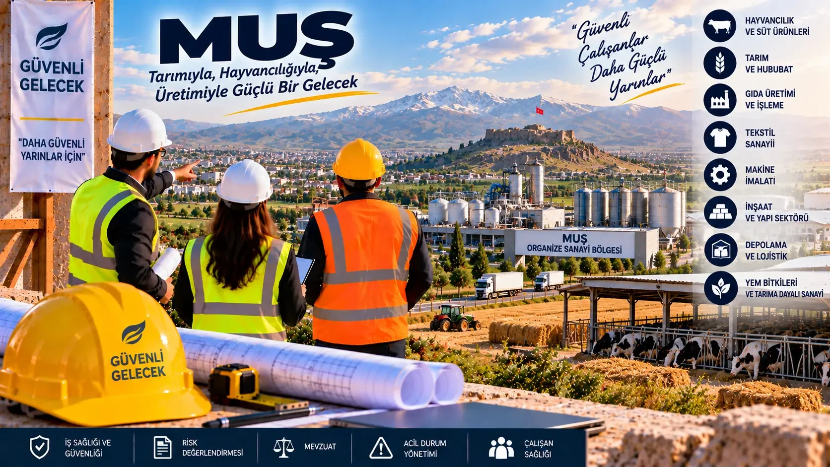 Muş İş Güvenliği Uzmanlığı Kursu